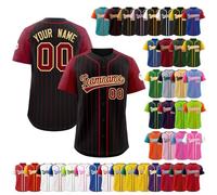 Custom Baseball Jersey for Adults Youth Kids Women Men's Button Down Shirts Printed Number Personalized Hip Hop Sport Wear S-7XL