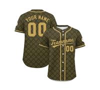 Custom Baseball Jersey For Men Women Youth Baseball Uniform Breathable Sports T-Shirts Moisture Wicking Active Tops Personalised Namen Number Team Name Logo Jerseys Customise 7