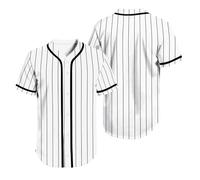 Custom Baseball Jersey Personalized Baseball Shirts for Men Women Stitched Printed Team Name Number Sports Uniform for Youth, White Fba, One Size-7X-Large