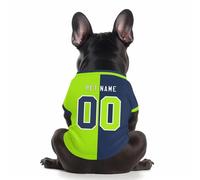 Custom Baseball Shirt for Dogs Cats Personalized Pet Shirt T-Shirt Jersey for Small Medium Large Pet