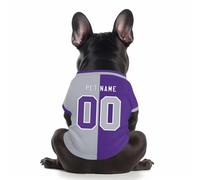 Custom Baseball Shirt for Dogs Cats Personalized Pet Shirt T-Shirt Jersey for Small Medium Large Pet