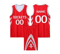 Custom Basketball Jersey Kids Basketball Jersey Kids Personalised Basketball Jersey Mens Kids Basketball Jersey and Shorts Basketball Kit with Your Name Number Team and LogoC285