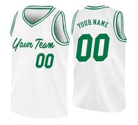 Custom Basketball Jersey - Personalize Team Uniform Design Your Own Name & Number for Men Youth Kids Boys College University, 3XS-5XL
