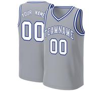 Custom Basketball Jersey - Personalize Team Uniform Design Your Own Name & Number for Men Youth Kids Boys College University, 3XS-5XL
