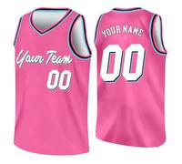 Custom Basketball Jersey - Personalize Team Uniform Design Your Own Name & Number for Men Youth Kids Boys College University, 3XS-5XL