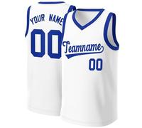 Custom Basketball Jersey - Personalize Team Uniform Design Your Own Name & Number for Men/Youth Sky Blue