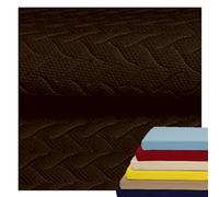 Custom Bench Cushion Covers, Replacement Bench Pads Cover, with Non-Slip Bottom and Zipper, Removable, for Indoor/Outdoor/Window/Sofa Cushion Slipcover(Coffee,150x30x5cm Thick)