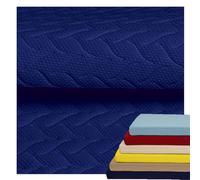 Custom Bench Cushion Covers, Replacement Bench Pads Cover, with Non-Slip Bottom and Zipper, Removable, for Indoor/Outdoor/Window/Sofa Cushion Slipcover(Blue,160x45x5cm Thick)