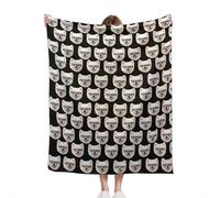 Custom Blanket for Men & Women - Personalised Throw Add Your Text, Logo or Photo - Design Your Own throws for sofas or blankets - Unique Gift for Family, Kids, Pets, Friends 30x40