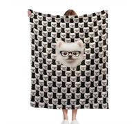 Custom Blanket for Men & Women - Personalised Throw Add Your Text, Logo or Photo - Design Your Own throws for sofas or blankets - Unique Gift for Family, Kids, Pets, Friends 60x50
