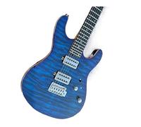 Custom Blue Color Electric Guitar Customized