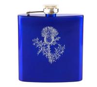[Custom] Blue Thistle HF5 Personalised Engraved 6OZ Hip Flask