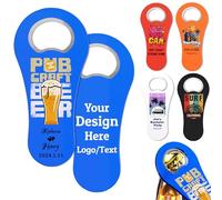Custom Bottle Opener, 10-100PCS Personalized Magnetic Opener for Fridge with Logo/Photo/Text, Full Color Printing Beer Bottle Opener for Weddings Favors, Parties, Bars, Groomsmen Gifts