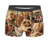Custom Boxer Briefs, Personalized Men's Boxer Shorts with Name, Personalised Mens Underwear, Custom Name Boxer for Men Boyfriend, Custom Men's Underpants Shorts for Anniversary, Valentine's Day