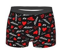 Custom Boxer Briefs, Personalized Men's Boxer Shorts with Name, Personalised Mens Underwear, Custom Name Boxer for Men Boyfriend, Custom Men's Underpants Shorts for Anniversary, Valentine's Day