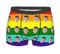 Custom Boxers For Men, Personalized Boxers With Face On Them,Customized Underwear For Boyfriend,Funny Photo Underpants Shorts