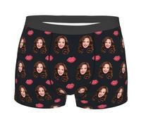 Custom Boxers For Men, Personalized Boxers With Face On Them,Customized Underwear For Boyfriend,Funny Photo Underpants Shorts