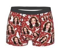 Custom Boxers For Men, Personalized Boxers With Face On Them,Customized Underwear For Boyfriend,Funny Photo Underpants Shorts