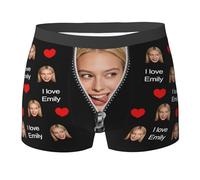custom boxers for men with face photo personalised boxer shorts add Your name funny boxers custom underwear novelty personalised gifts for Boyfriend husband