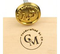 Custom Branding Iron for Wood Personalized Stamp Burning Tools for Woodworking Supplies with Multi Handle Options (1.5"x1.5")