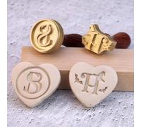 Custom Brass Pottery Stamp - Personalized Ceramic Stamp for Clay and Soap Making - Handmade Pottery Making Tool