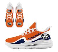 Custom Breathable Mesh Sports Shoes for Teams & Companies - Personalized with Name/Logo, Unisex Tennis Sneakers for Running, Walking & Gym
