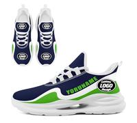 Custom Breathable Mesh Sports Shoes for Teams & Companies - Personalized with Name/Logo, Unisex Tennis Sneakers for Running, Walking & Gym