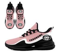 Custom Breathable Mesh Sports Shoes for Teams & Companies - Personalized with Name/Logo, Unisex Tennis Sneakers for Running, Walking & Gym