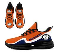 Custom Breathable Mesh Sports Shoes for Teams & Companies - Personalized with Name/Logo, Unisex Tennis Sneakers for Running, Walking & Gym