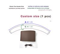 (custom brown 1pc) Diy Custom Baby Strollers Armrest Handle Leather Case Cover For Bugaboo Bee Cameleon Donkey Fox Cybex Stokke Pram Accessories