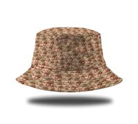 Custom Bucket Hat with Face Photos, Unisex Personalized Hawaiian Floral Pattern Bucket Hat, Summer Outdoor Custom Bucket Hats (UK, Alpha, One Size, Style 24)