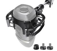 Custom Built for Blue yeti x Shock Mount, 2026 Upgrade Anti-Vibration Suspension Elastic Shock Mount Holder Clip Mics Stand Compatible with Blue yeti x Microphone