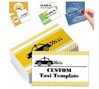 Custom Business Cards Customise Personalised Printable with Logo Picture for Small Business 3.5"x 2" Women Men Waterproof Front and Back 100 200 500 1000 Pcs Double Sided