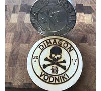 Custom Business Logo Wood Branding Iron, Custom Wood Burning Stamp for Woodworkers,Personalized Heat Stamp (1.5"x1.5")