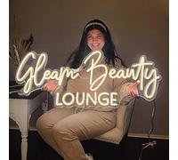 Custom Business Neon Sign，LED Neon lights Professional customized, Custom Neon Signs Personalized for Studio Office Storefront Logo Gym Restaurant Store Hotel Bar Salon Beauty Nail Shop Party Prom