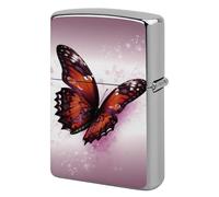Custom Butterfly Lighter Case Personalized Metal Lighter Cover Holder Reusable Shockproof Protective Lighters Without Insert Gift for Men Women Dad Husband
