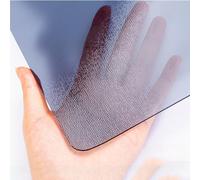 Custom C Table Cover Protector 1.5mm Thick Non-Slip Transparent Table Pad Wood Grain Plastic Protection for Dining & Conference Tables 90x130cm Easy Clean