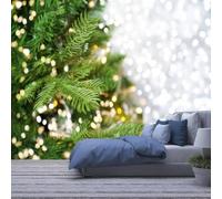 Custom Cafe Hotel Bar Interior 3D Wallpaper Mural Wall Sticker Plants And Trees Landscape 350(W)X256(H)Cm Background Wall 3D Wallpaper Mural Wall Sticker Mural For Office Dining Room Children'-1564412