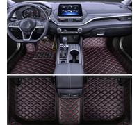 Custom Car Floor Mats for Audi A6 Wagon C7 2011-2018, Anti-Slip Leather Floor Mats Car Mats All Weather Personalized Fully Tailored Floor Mat,C