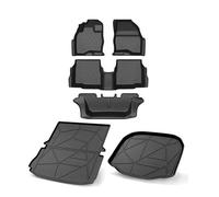 Custom Car Floor Mats For Explorer U502 2011-2019 7-seats All Weather Waterproof Trunk Mat Carpet Pad Auto Interior Accessories Non Slip Carpet Floor Mat