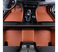 Custom Car Floor Mats for NISSAN X Trial T33 (7 seats) 2022 2023 2024 2025, Waterproof Non-Slip Car Mats, Floor Liners Carpet Full Set for Right-Hand Drive Vehicle,D-Brown