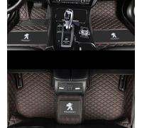 Custom Car Floor Mats, for Peugeot 208 e208 GT GT Line 2020-2023 All-Weather Premium Quality Car Mats, Granulated Backing, Non-Slip Carpet Mat Easy To Clean,A-LHD