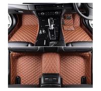 Custom Car Floor Mats For VW For Touareg 2011 2012 2013 2014 2015 2016 2017 2018 Anti-fouling Car Interior Waterproof Accessories(3PC-brown,RHD)