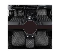 Custom Car Floor Mats Waterproof Foot Mats Car Carpets Foot Pads For VW For Passat Saloon B5 B5.5 B6 B7 B8 B9(Black Beige,2011-2017 B7)