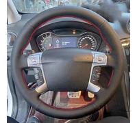 Custom Car Steering Wheel Braid Cover Auto Interior Accessories For Civic 8th MK8 2005 2006 2007 2008 2009 2010 2011 Accessory(Red Blue2)