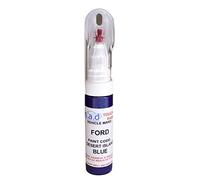 Custom Car Touch Up Paint Compatible with FORD DESERT ISLAND BLUE METALLIC FIESTA FOCUS EDGE FIESTA - 20ml with Needle & Brush - UK Mixed Automotive Paint Pen (PAINT + LACQUER)