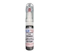Custom Car Touch Up Paint Pen Compatible with HONDA NH700M ALABASTER SILVER METALLIC CIVIC INTEGRA HRV - 20ml Precision Scratch Repair Kit with Needle & Brush - Exact Colour Match (JUST PAINT)