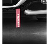 Custom Car Tow Strap - Decorative Racing Tow Hook Strap with Personalized Text for Cars, SUVs, and Trucks