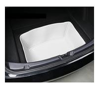 Custom Car Trunk Mat Fit For Tesla For Model 3 Y Frunk Durable Carpet Rear Storage Car Floor Mat Protector Guard(White Rear,3 2021-22)