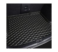 Custom Car Trunk Mat, High Side PU Leather Interior Floor Protect Accessories, Compatible with HONDA Crv 2017-2021 Hybrid,2-Black Beige